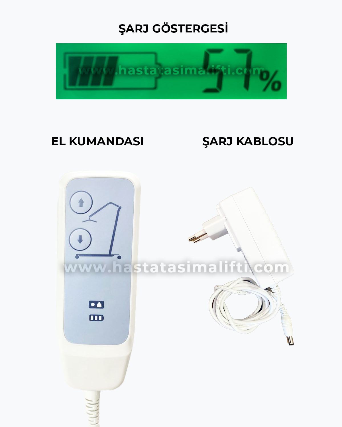 Hasta Taşıma Lifti Kolay Kullanım